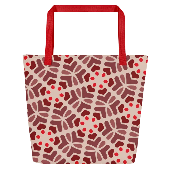 Abstract Trees Large All-Over Print Tote Bag product image (2)