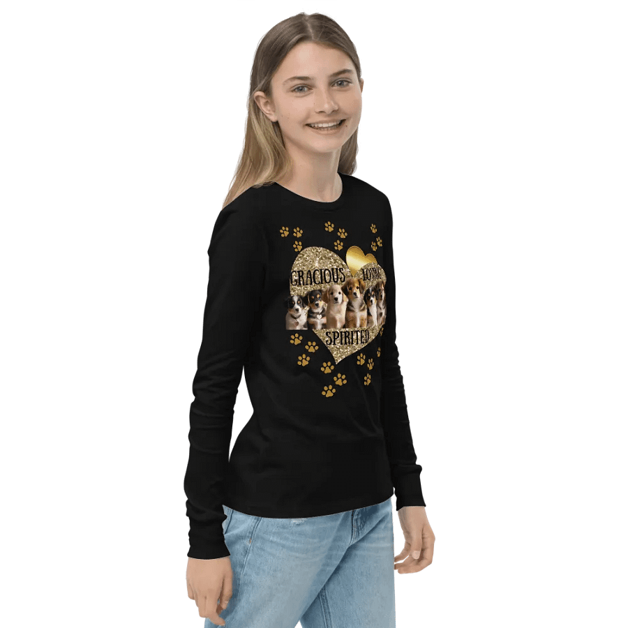 Pawsitively Gracious Long Sleeve Tee product image (4)