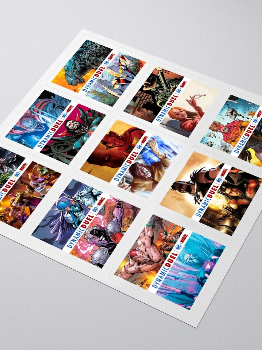 Dynamic Duel Episode Cover Stickers - Series 21 product image (9)