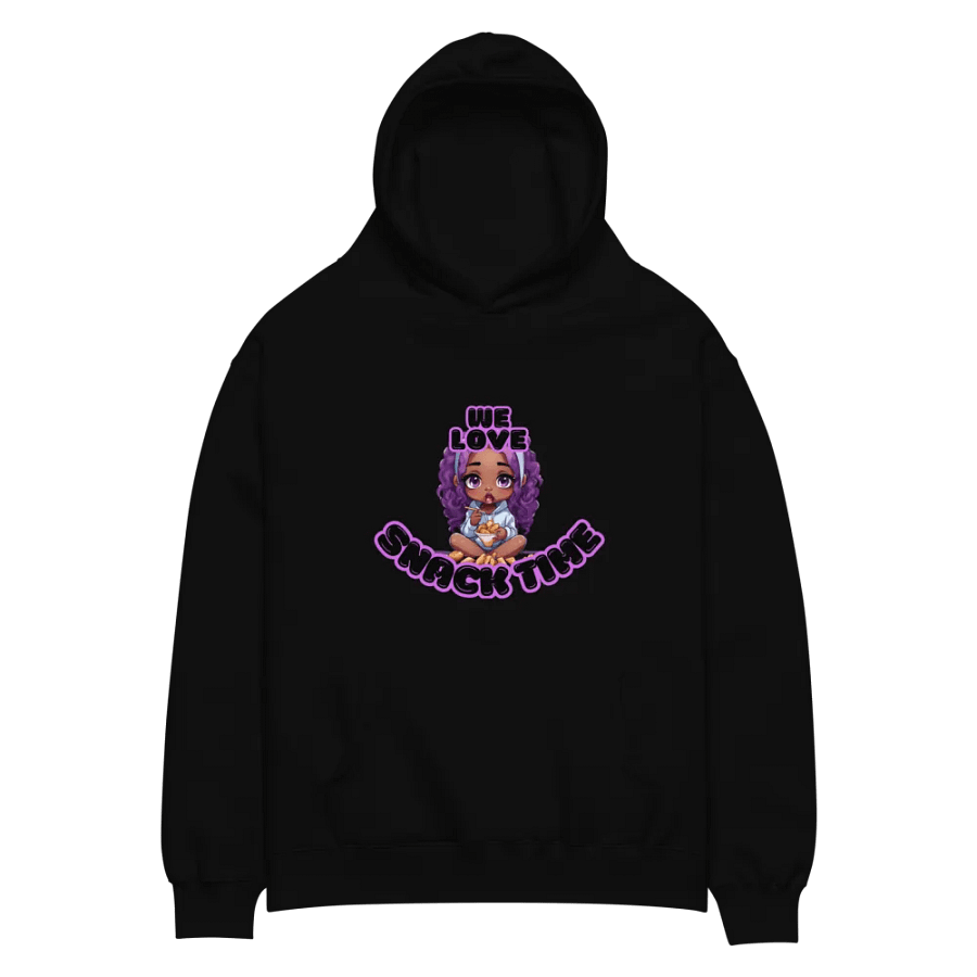 KAWAII SNACK TIME PREMIUM UNISEX OVERSIZED HOODIE product image (2)
