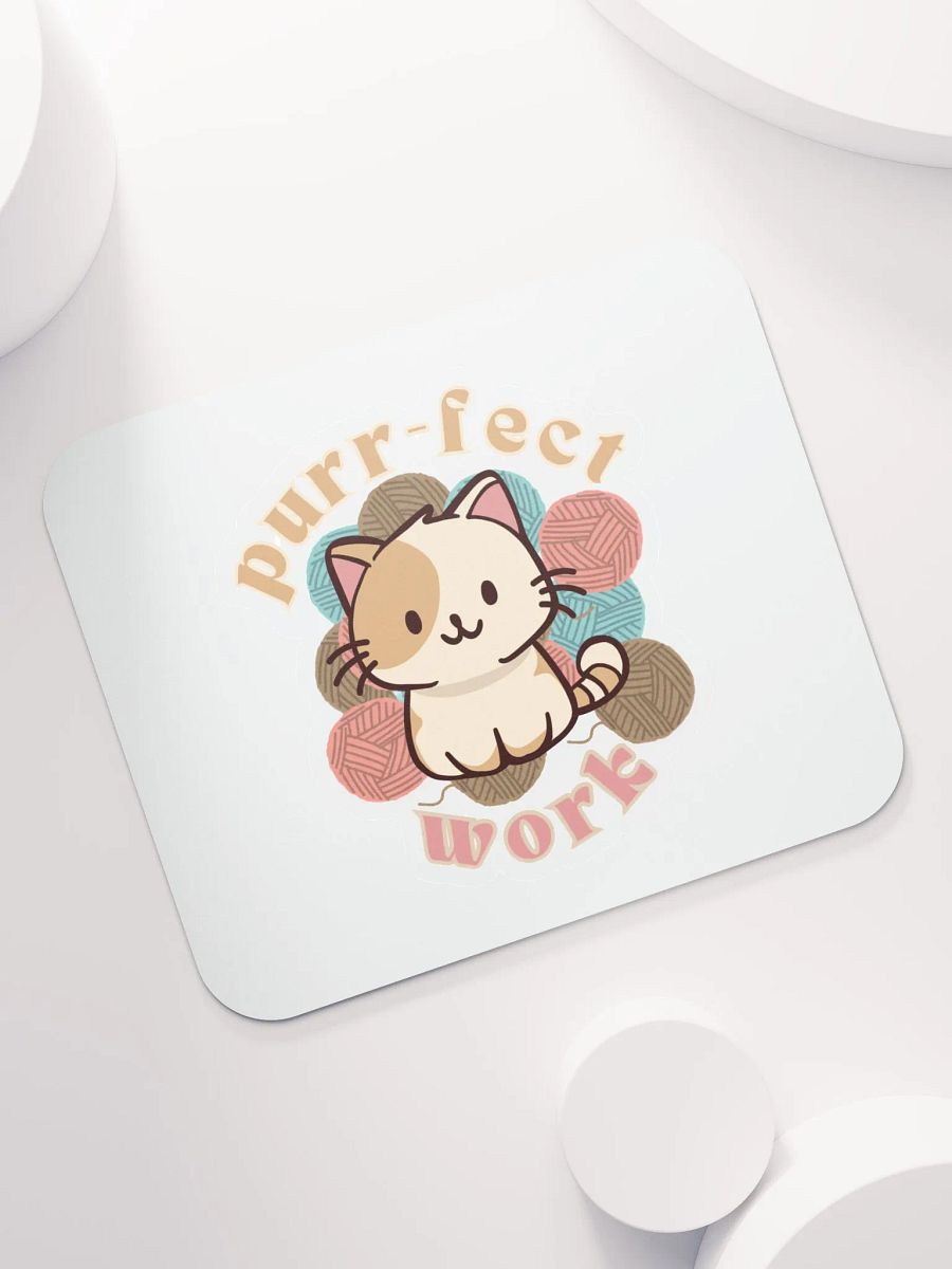 Purr-fect Workspace Mouse Pad product image (7)