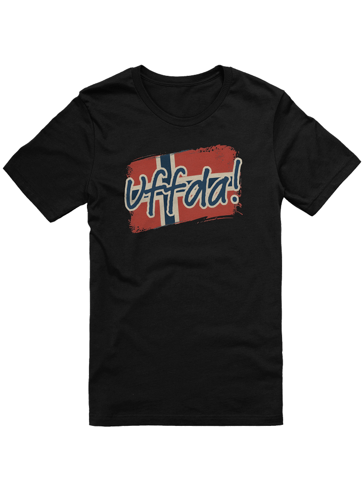 Norwegian Flag 'Uff da!' Tee product image (6)
