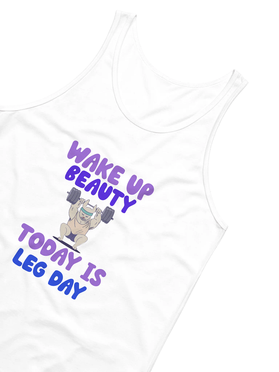 Wake Up Beauty Leg Day Tank product image (22)