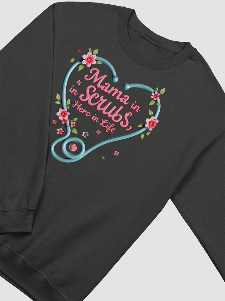 Mama in Scrubs Crewneck Sweatshirt product image (16)