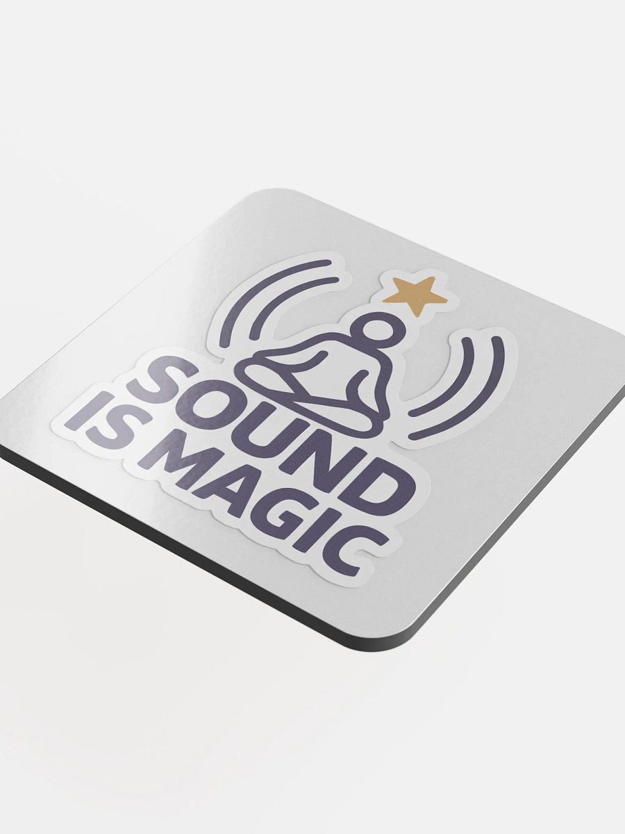 SOUND IS MAGIC — Energy Resonance Coaster product image (4)