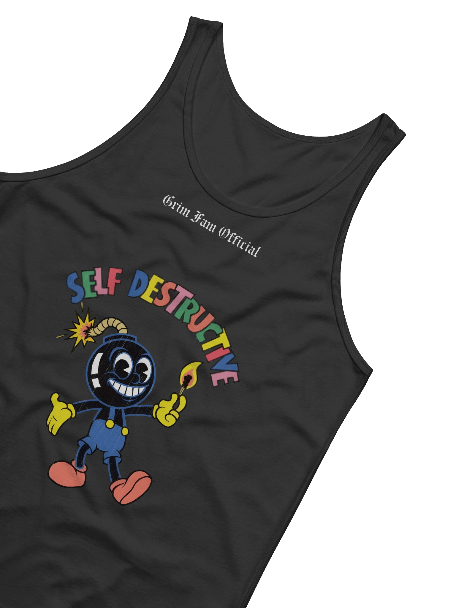GRIMFAM – THE SELF-DESTRUCTIVE TANKTOP/SINGLET #2 product image (22)