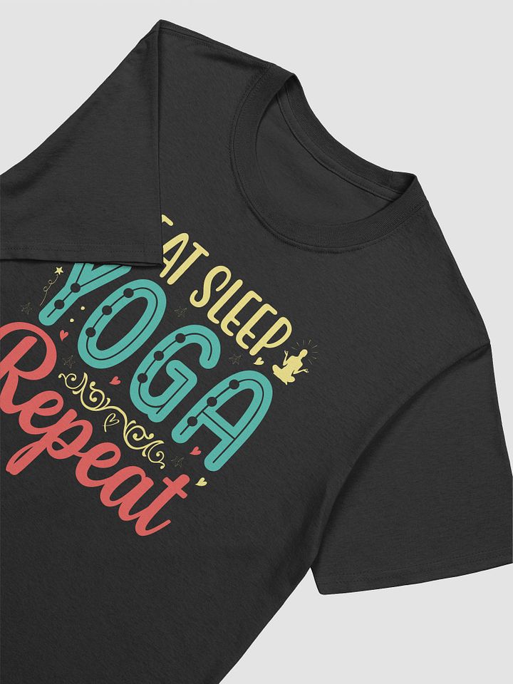Eat Sleep Yoga Repeat T-shirt product image (2)