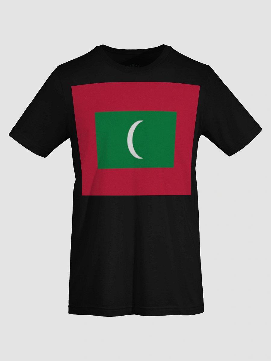 Maldives Flag Unisex Supersoft T-Shirt - Exclusive Design product image (74)
