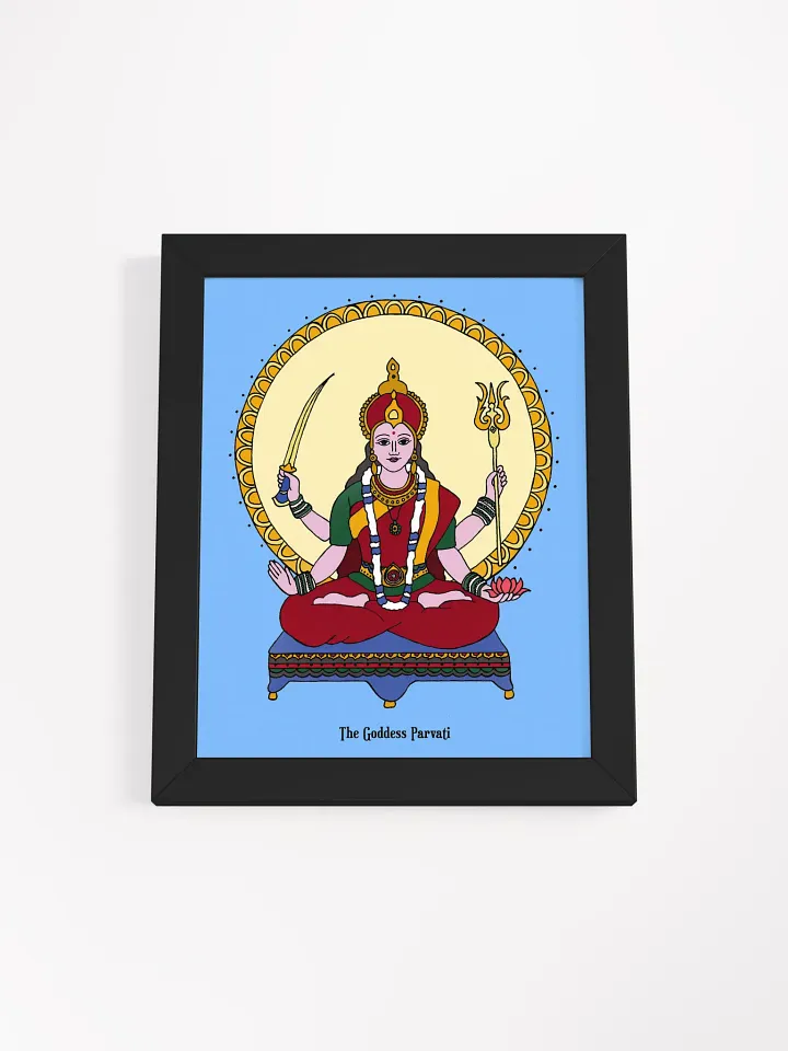 Goddess Parvati Framed Art product image (1)