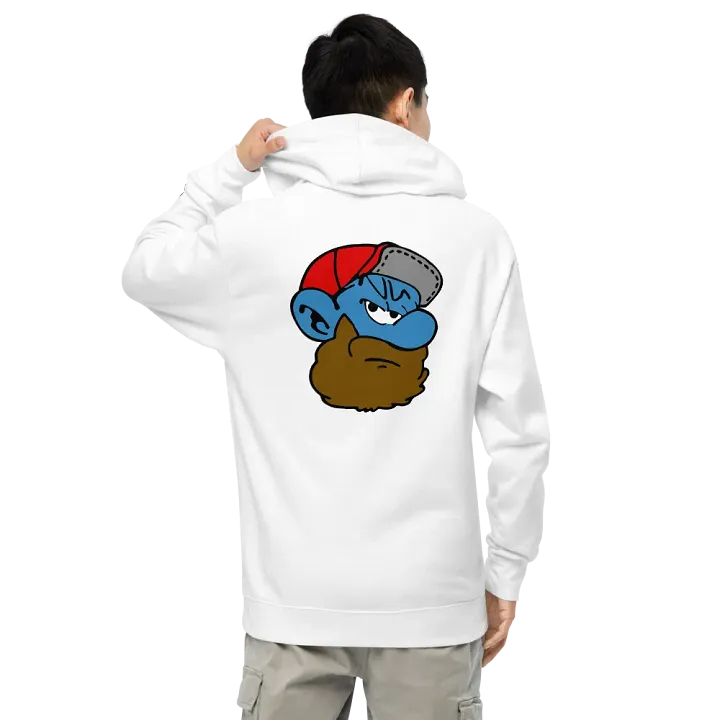 Embroidered Front + Back Logo (white) product image (1)