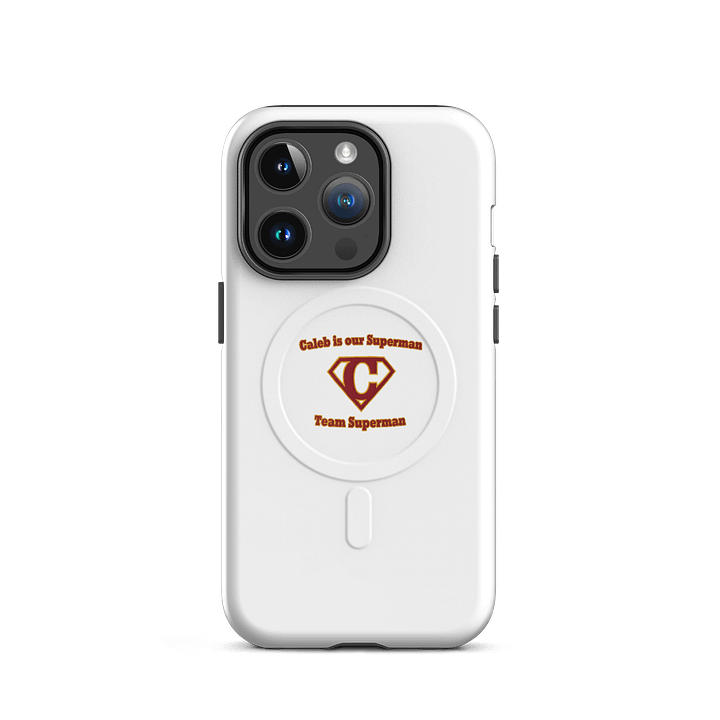 Caleb's Superman Emblem MagSafe® Tough Case product image (15)