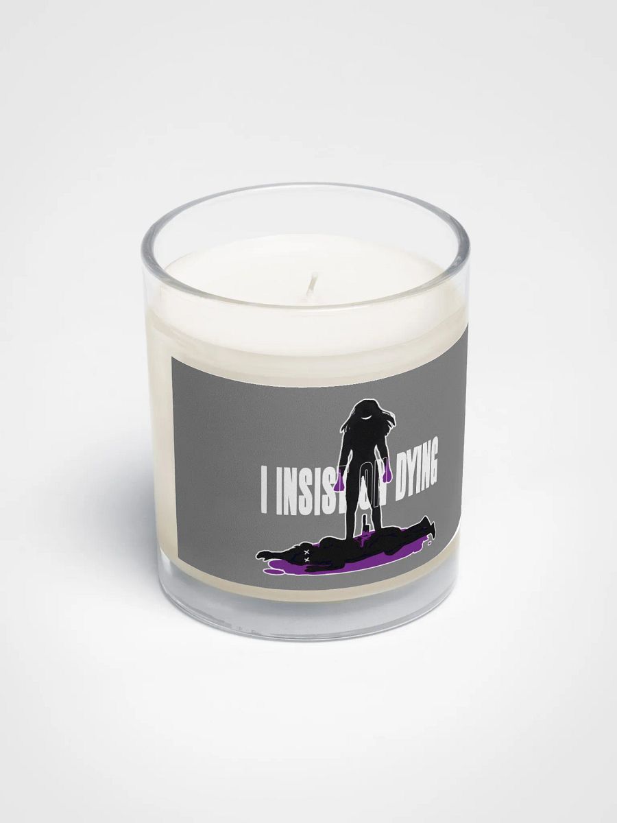 I Insist On Dying Candle product image (2)