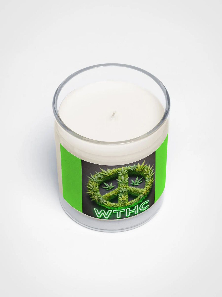 Da Peaceful Cannabis Leaf Soy Wax Candle product image (3)