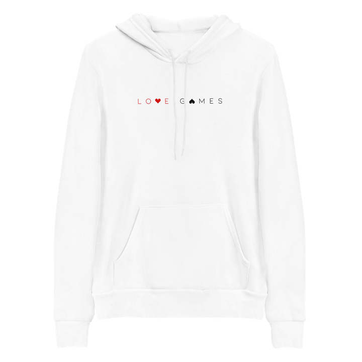 Love Games Hoodie - White product image (1)