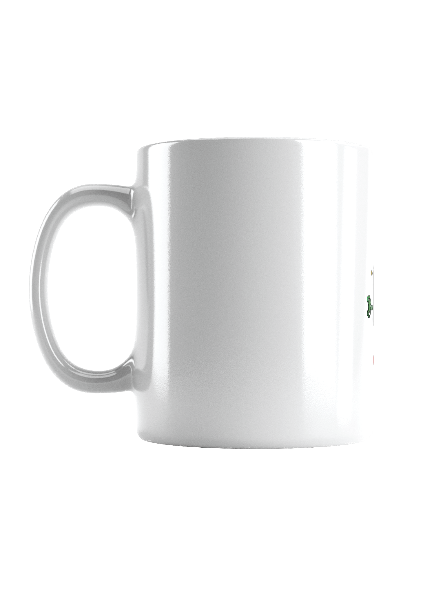 Retro Robot Joy Mug – White Ceramic product image (2)