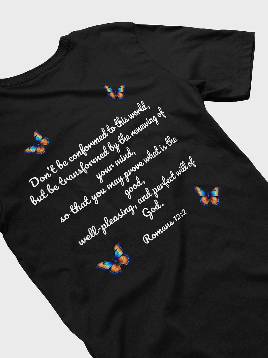 Transformed Butterfly T-Shirt (Black) product image (4)