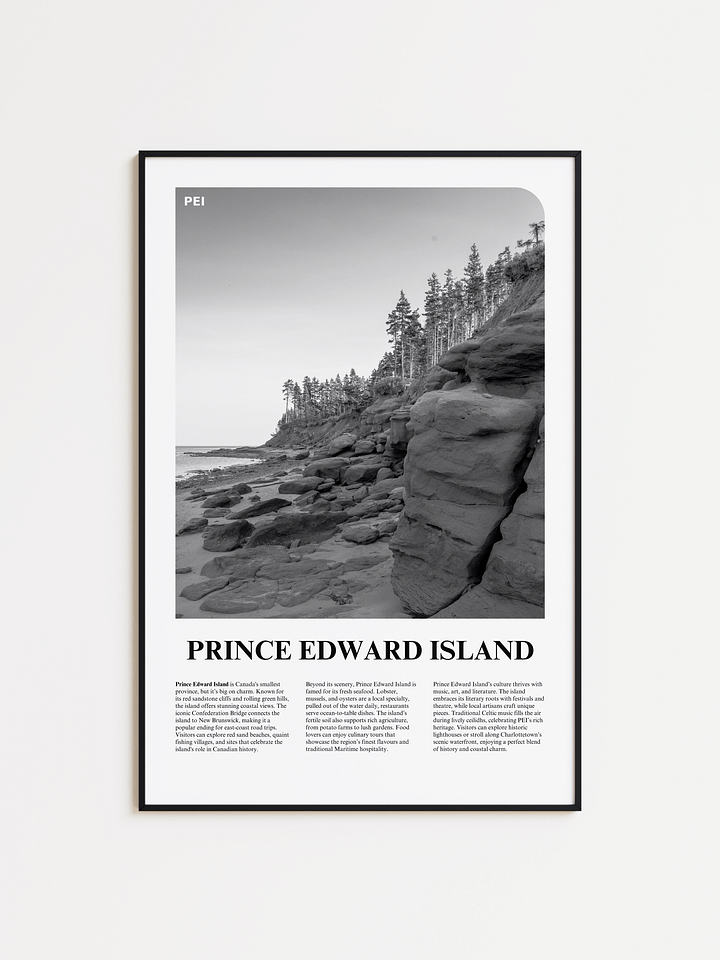 Prince Edward Island 01 Newspaper Poster product image (1)