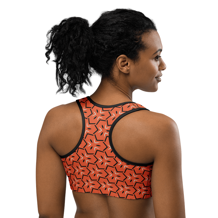 Onyx & Ember Geometric Print Sports Bra product image (7)