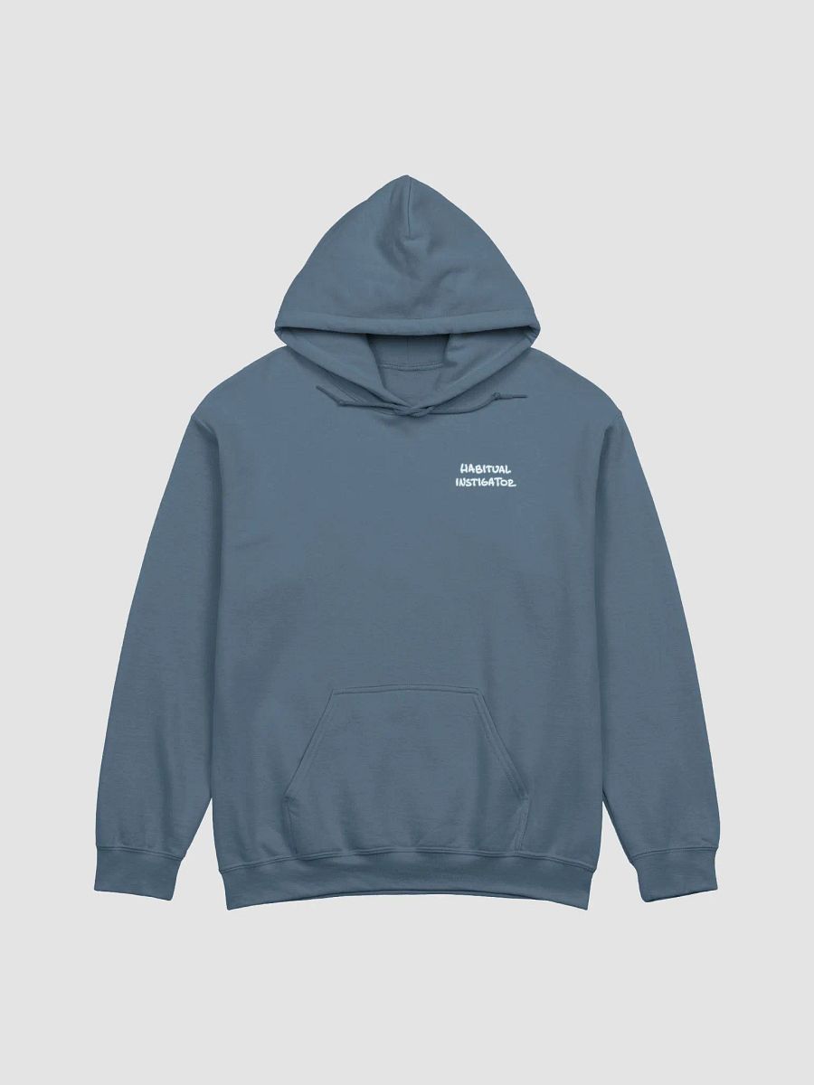 HABITUAL INSTIGATOR (sm. lined design, #709AAF) classic hoodie product image (38)