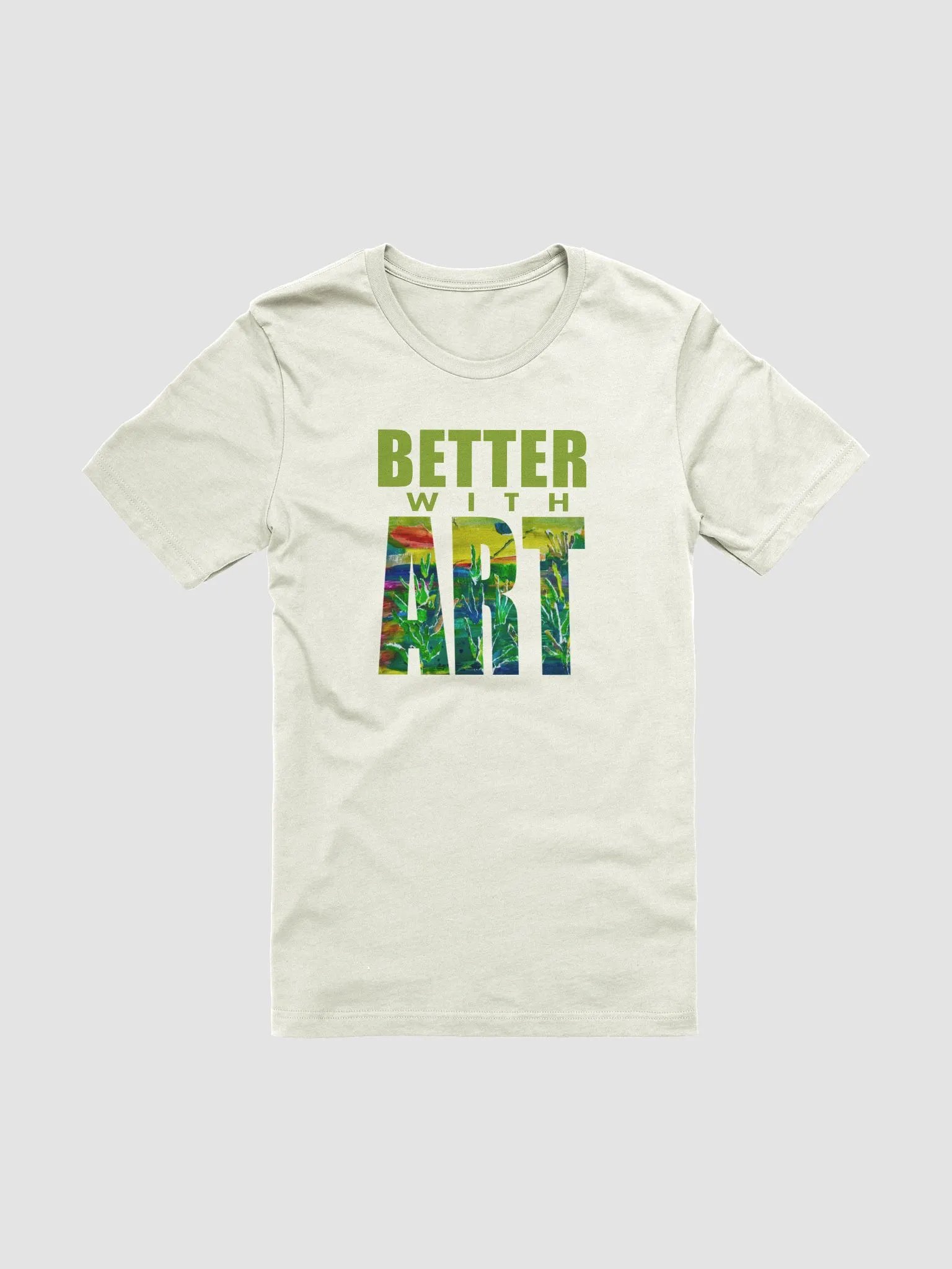 BETTER WITH ART brilliant garden tee product image (1)