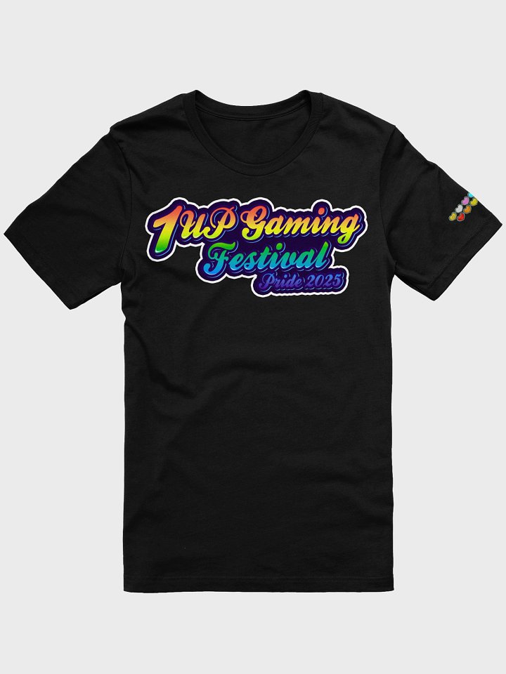 1UP Gaming Festival Pride 2025 TShirt product image (4)