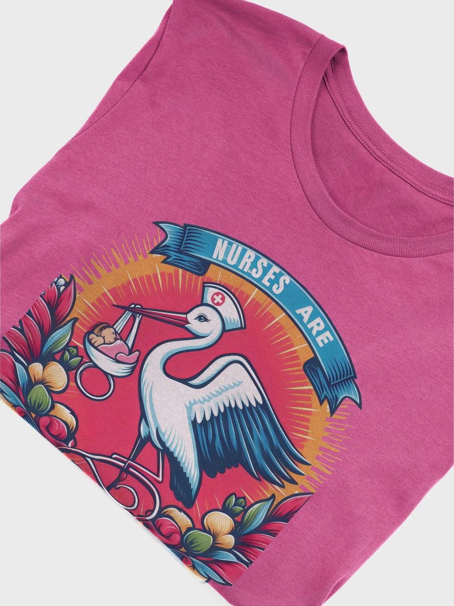 Nurse Stork Delivery T-Shirt product image (51)