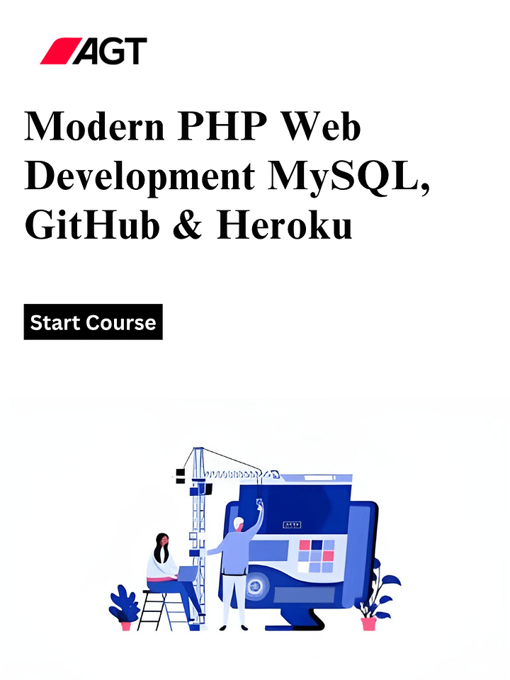 Modern PHP Web Development w/ MySQL, GitHub & Heroku product image (1)