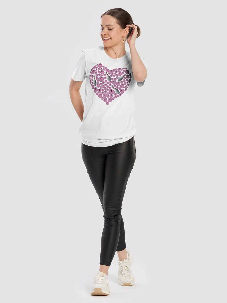 Heart Bowling Strike T-Shirt product image (24)