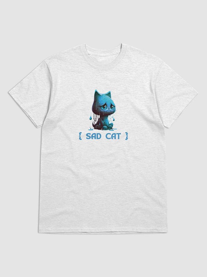 Blue Tears Sad Cat Tee product image (8)