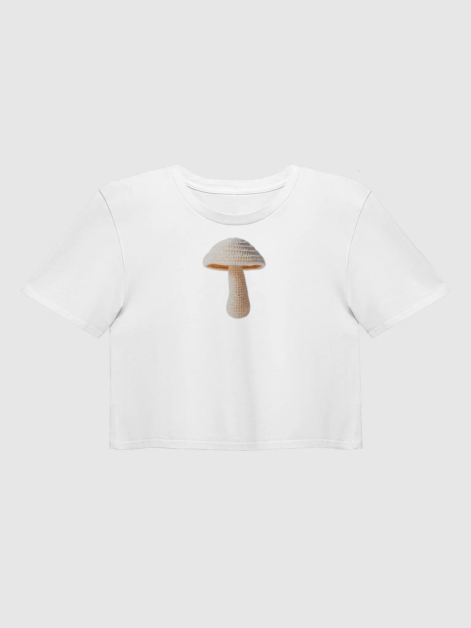 CozyAvocado Women's Premium Mushroom Crop Top #6 product image (5)