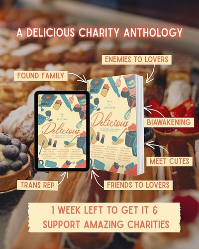 One Week Left To Get: Delicious 🥐

Love is Delicious...

📖 Get the Delicious Anthology until 24th August on Kindle, KU & in P...