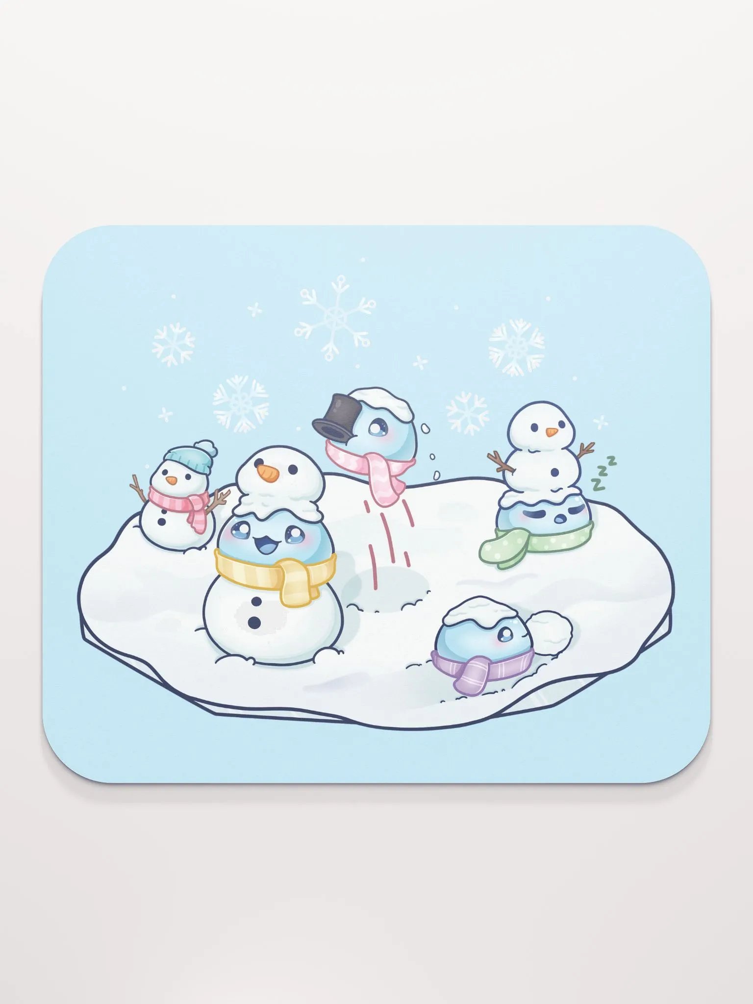 Snow Slime Mouse Pad product image (2)