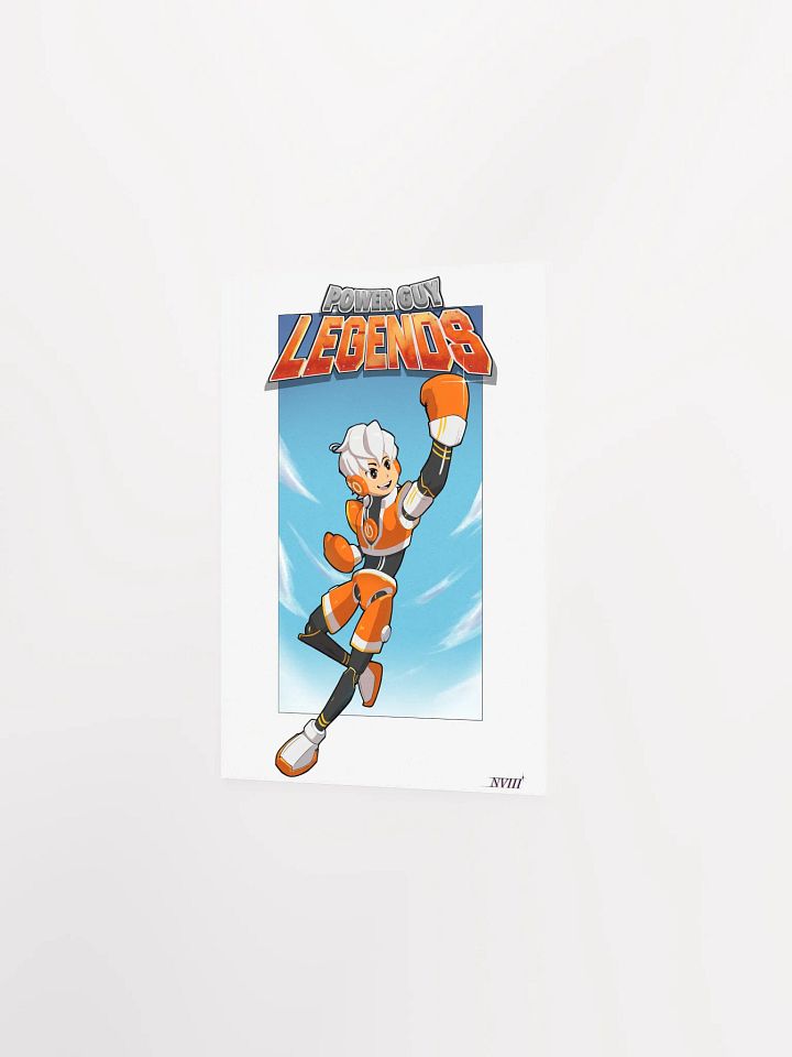 Power Guy Legends Matte Poster Print product image (2)
