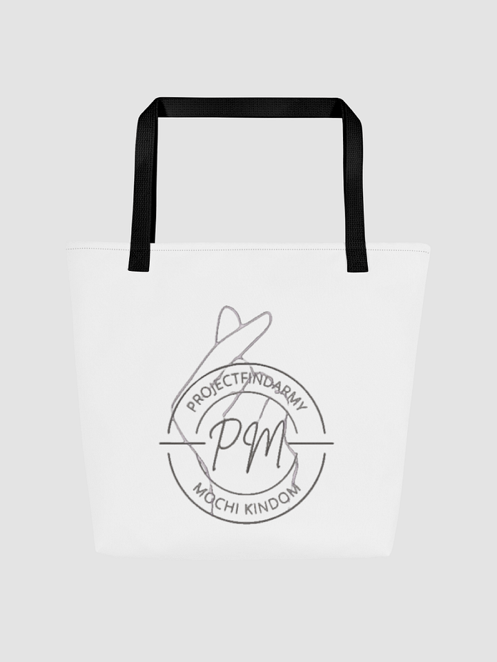 [PapaMochi_Isaac] All-Over Print Large Tote Bag w/ Pocket Sublicolor 602 product image (1)