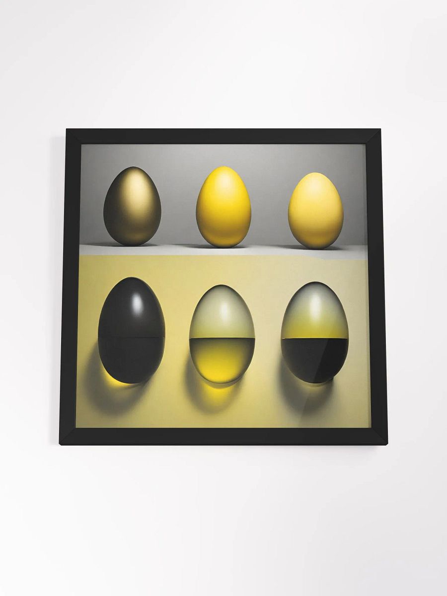 stunning display of three unique eggs, each with its own captivating design product image (8)