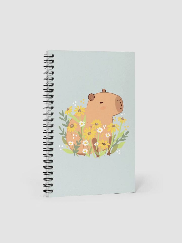 Capybara Dreams Spiral Notebook product image (1)