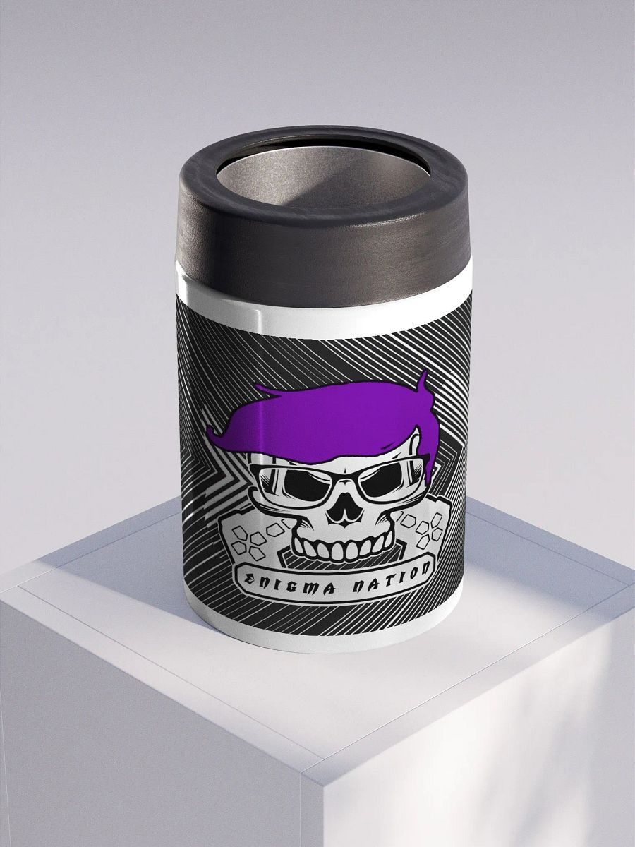 Enigma Nation Stainless Steel Koozie product image (3)
