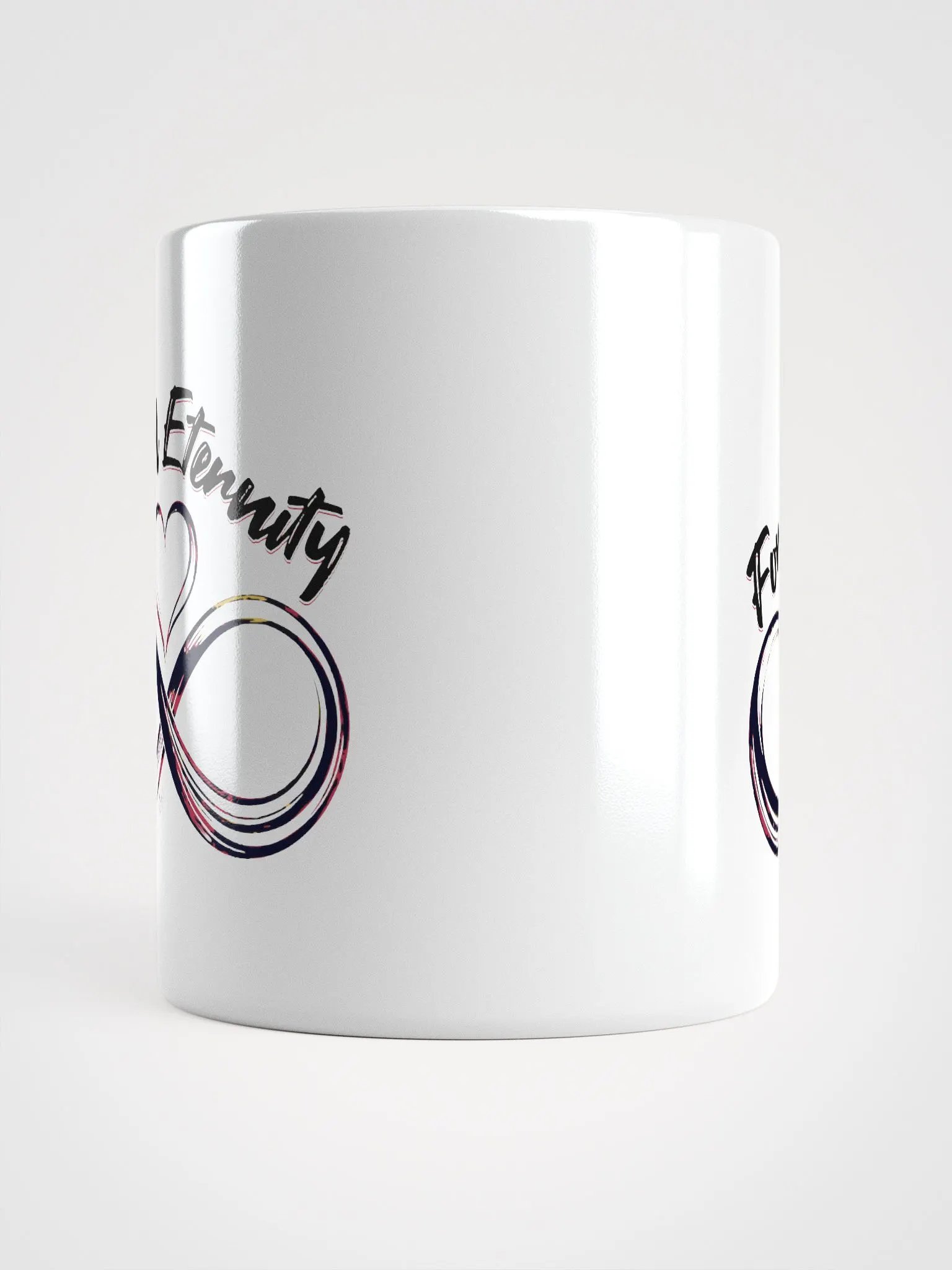 Eternal Love Infinity Mug, Romantic Coffee Gift, Infinity Love Mug, Couple Mug Gift, Valentine’s Day Mug, Gift For Her, Gift For Him, Anniversary Mug Gift product image (10)