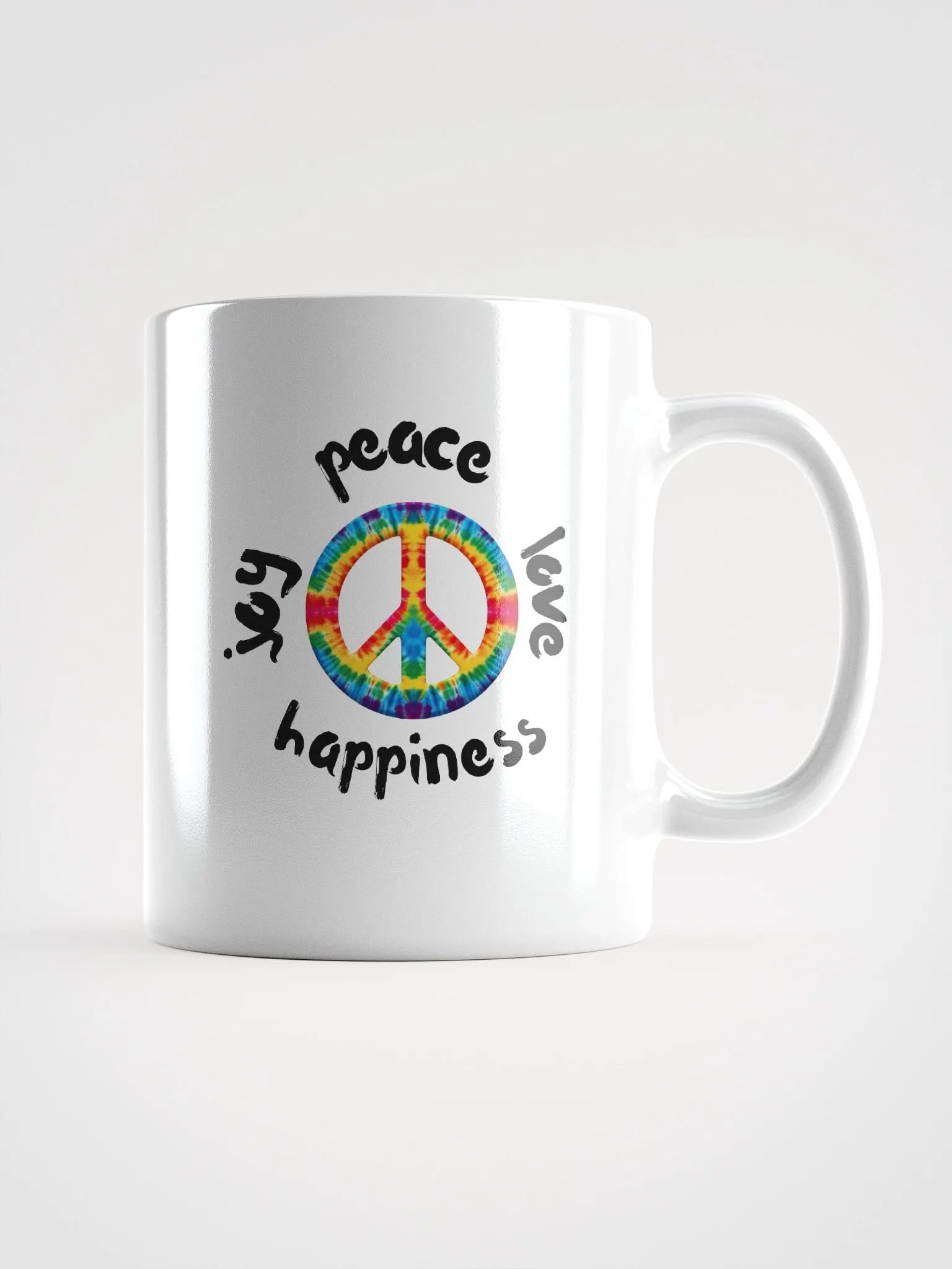 Tie-Dye Peace Mug product image (1)