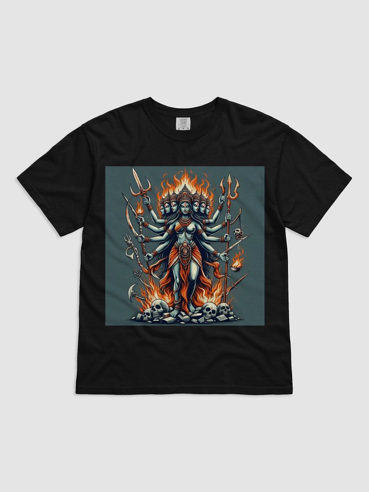 Kali in Lines – The Fierce Divine T-Shirt product image (1)
