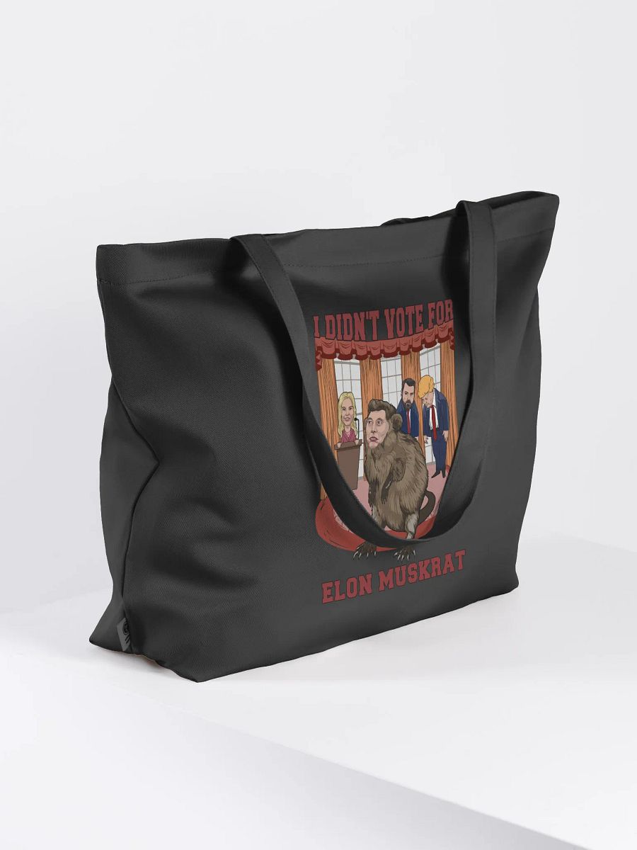 I Didn’t Vote for Elon Muskrat Econscious Organic Cotton Tote product image (8)