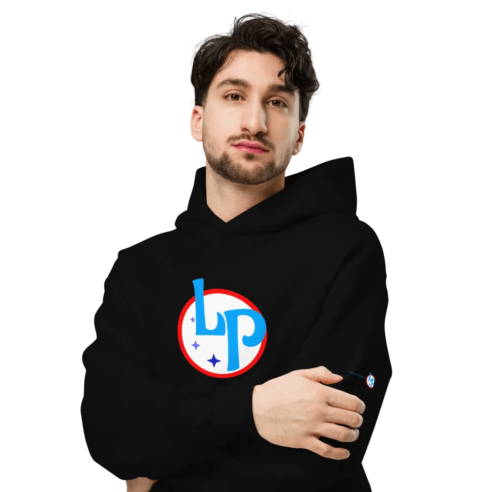 Starry LP Unisex Oversized Hoodie product image (6)