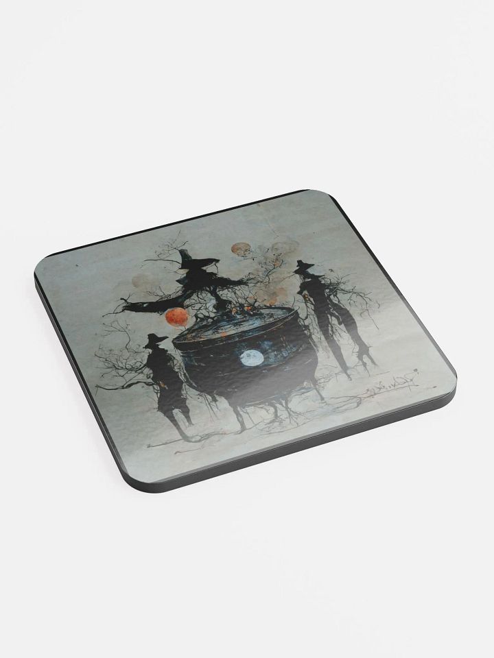 Enchanted Cauldron Cork Coaster product image (2)