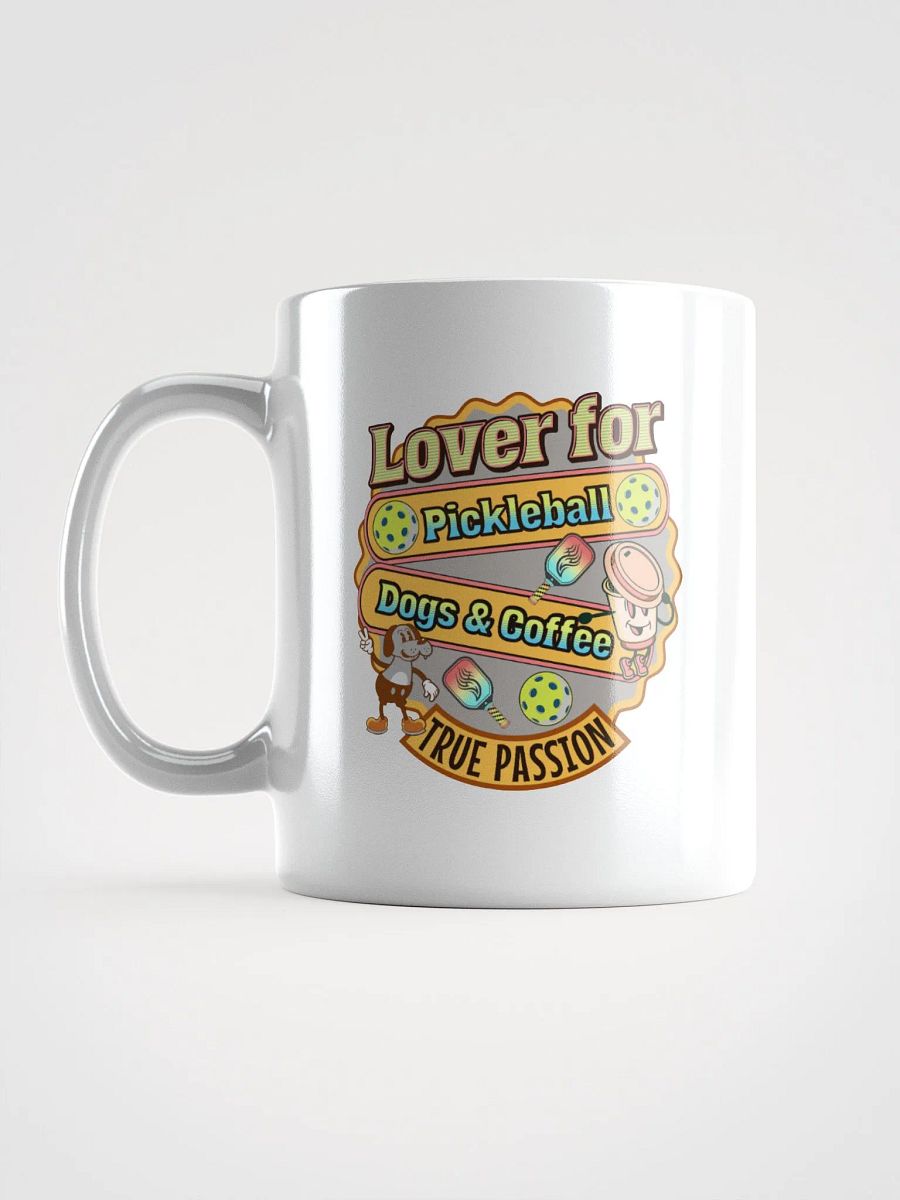 Lover for Pickleball Dogs And Coffee True Passion Mug product image (1)