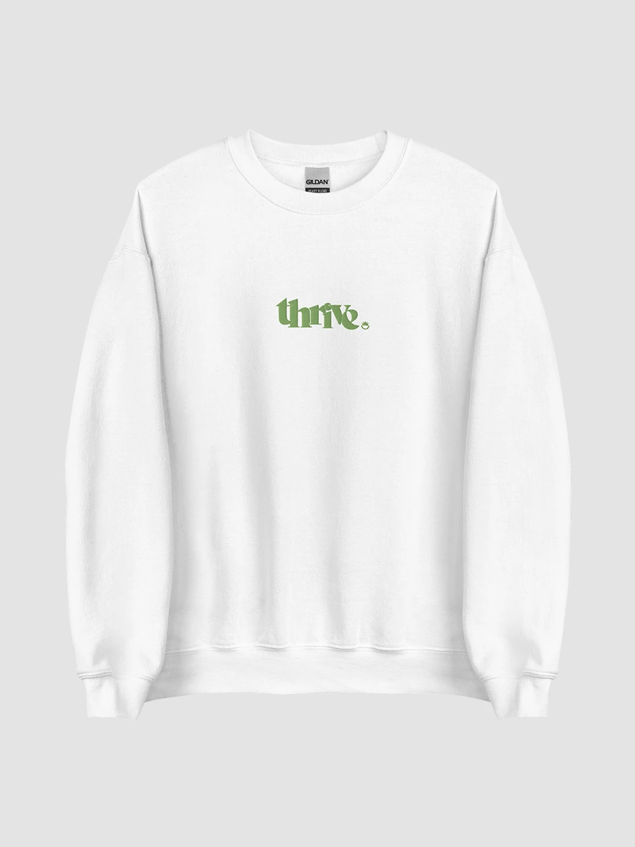 Classic THRIVE Crewneck Sweatshirt [White] product image (2)
