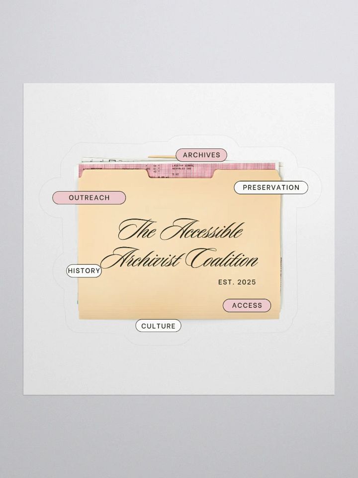 THE AAC FILE STICKER product image (2)