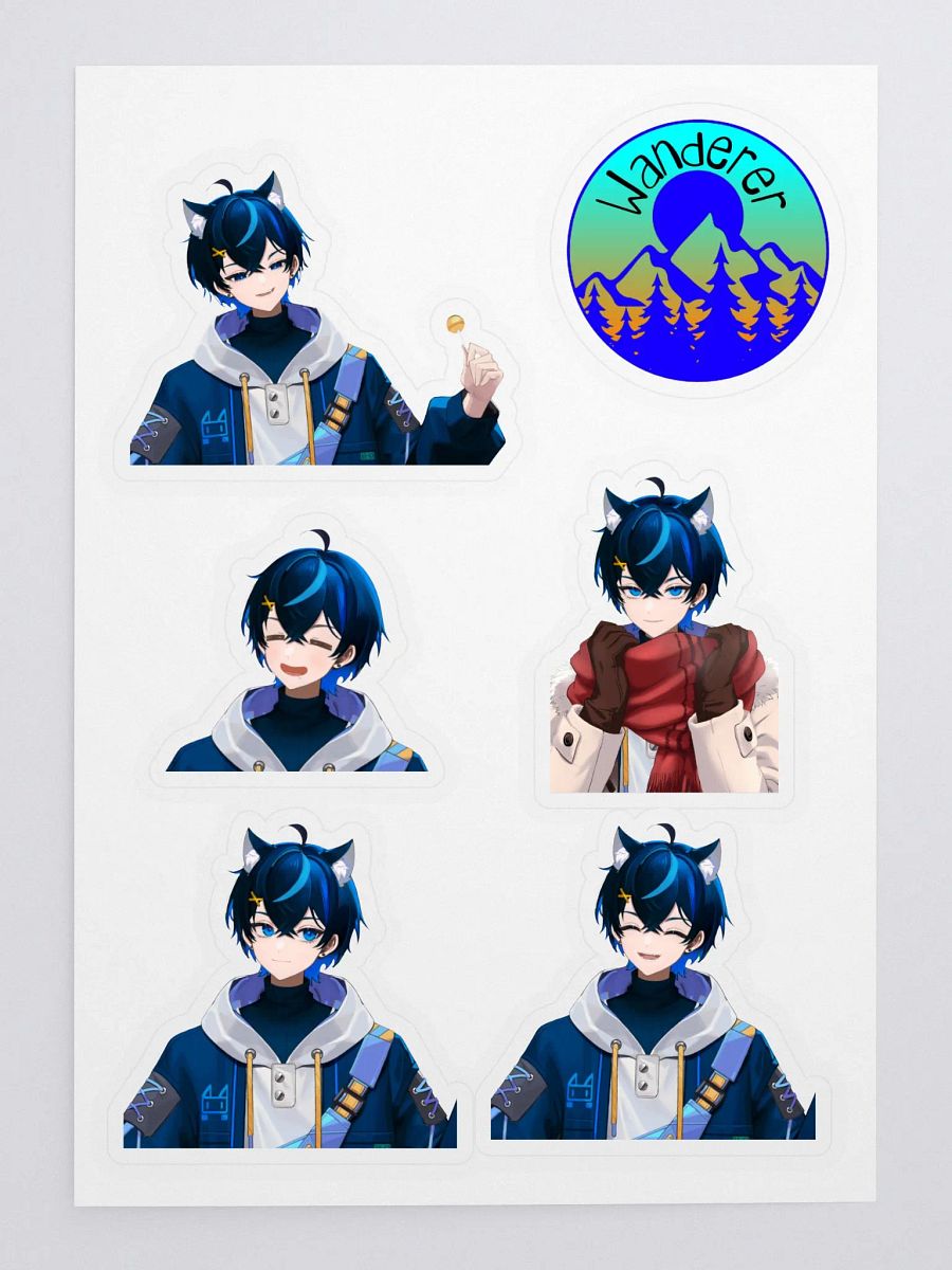 Blue's Vtuber Sticker Pack product image (3)