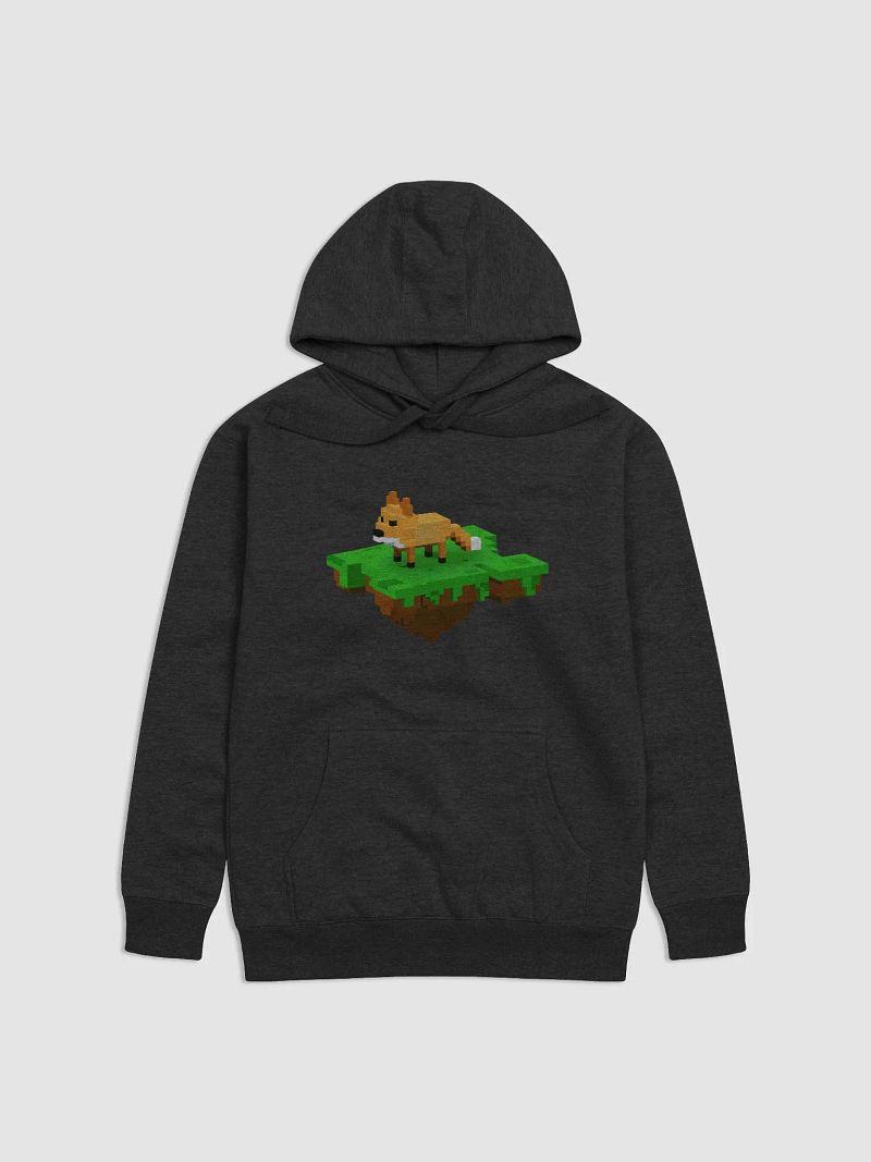Pixel Fox Floating Island Hoodie