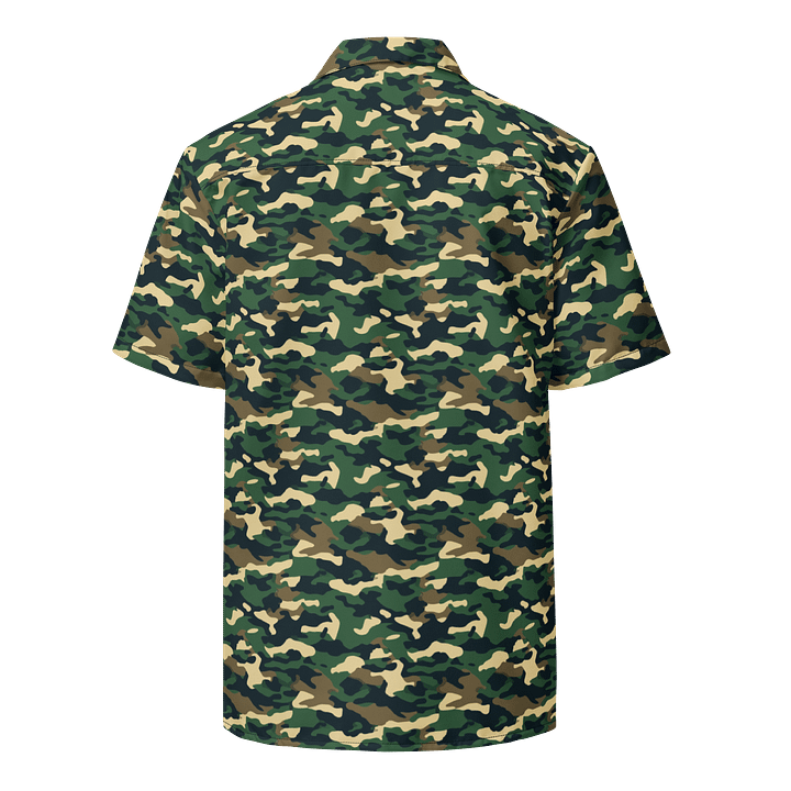 Jungle Camo Men’s Button-Up Shirt product image (2)
