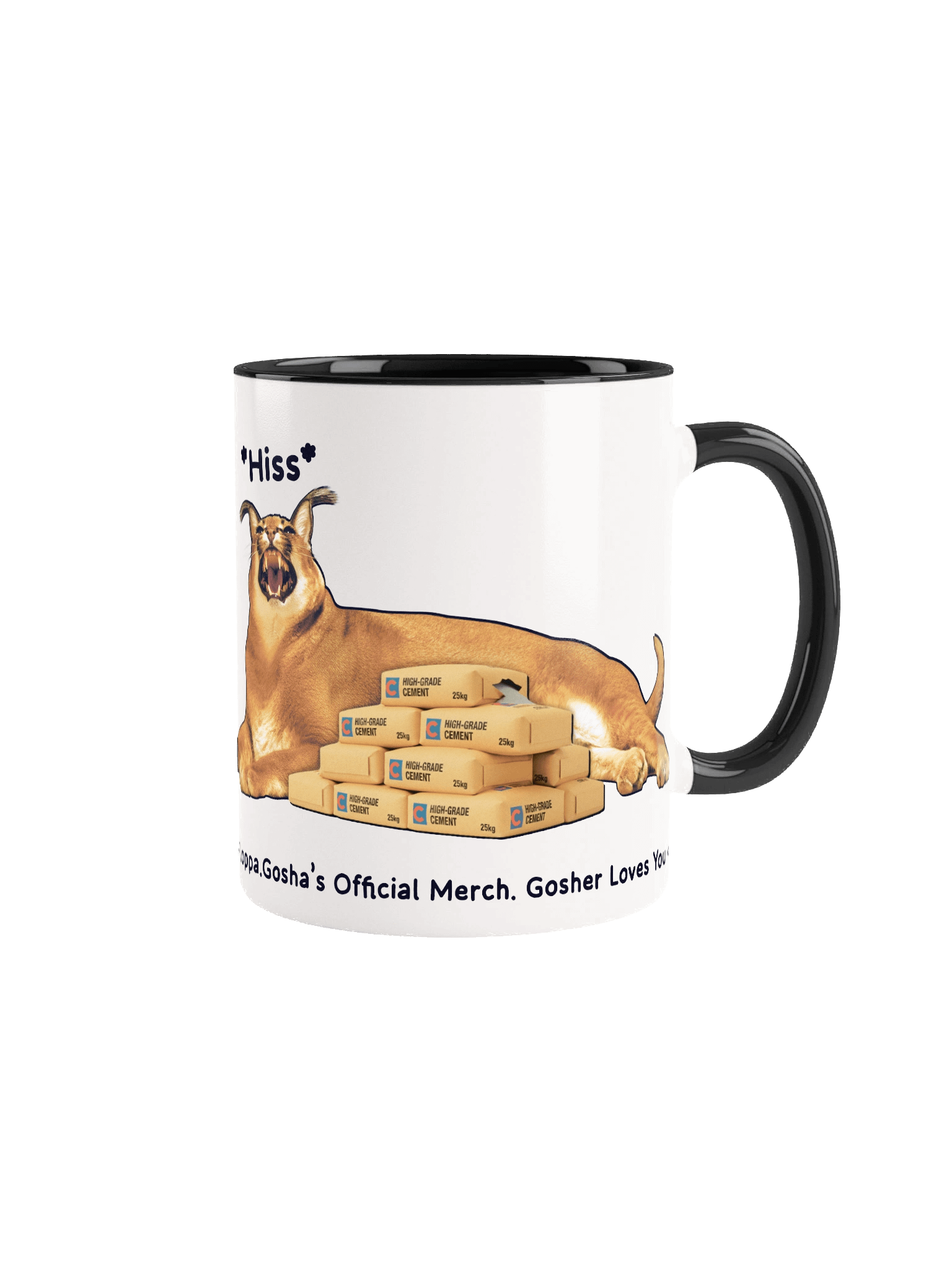 "Dont Talk to Me Until i Had My CEMENT" Hissy Caracal Mug product image (3)
